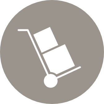 Grab packages from the package lockers
